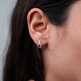 Boucles d'oreille en diamant