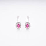 Boucles d'oreille en diamant