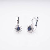 Pendientes de diamantes