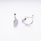 Pendientes de diamantes