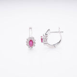 Boucles d'oreille en diamant